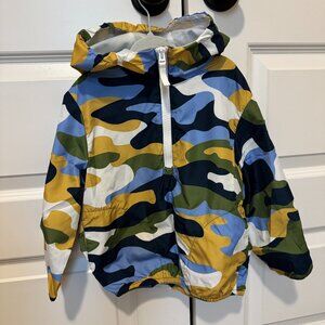Il Gufo hooded rainwear jacket 4T